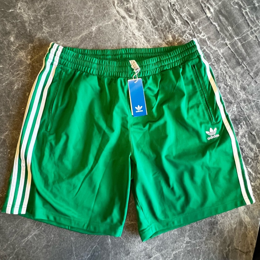 Adidas Men's Green Shorts